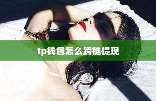 tp钱包怎么跨链提现