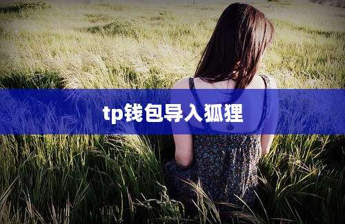 tp钱包导入狐狸