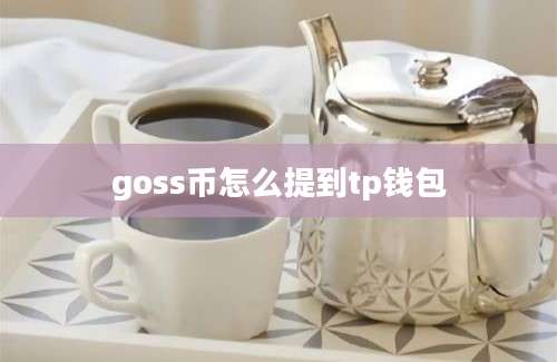 goss币怎么提到tp钱包