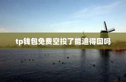 tp钱包免费空投了能追得回吗