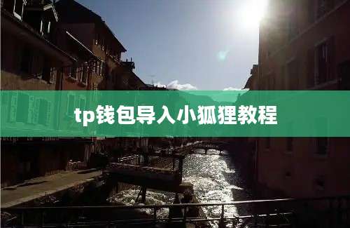 tp钱包导入小狐狸教程