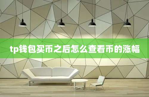tp钱包买币之后怎么查看币的涨幅