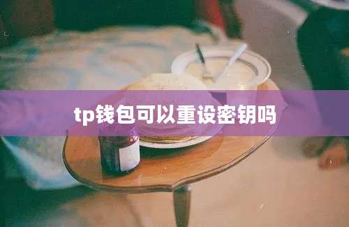 tp钱包可以重设密钥吗