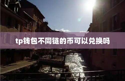 tp钱包不同链的币可以兑换吗