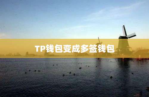 TP钱包变成多签钱包