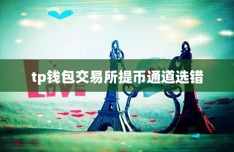 tp钱包交易所提币通道选错