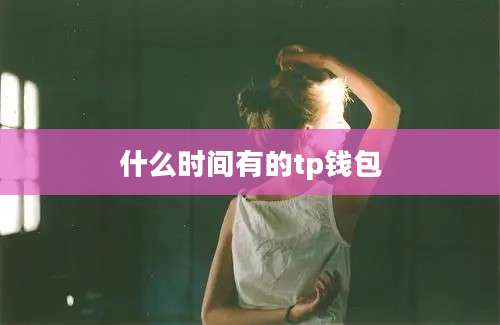 什么时间有的tp钱包