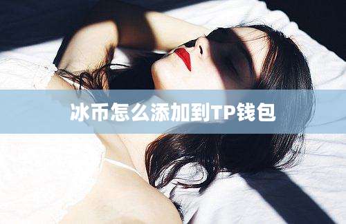 冰币怎么添加到TP钱包
