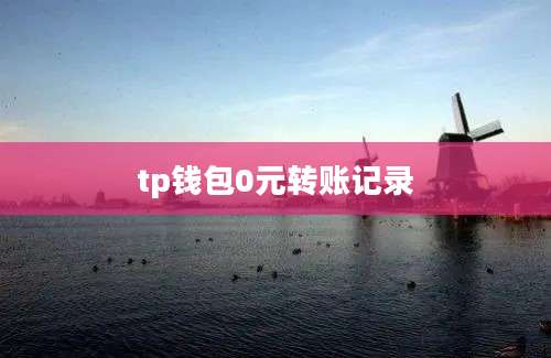 tp钱包0元转账记录