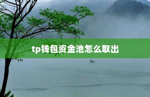 tp钱包资金池怎么取出