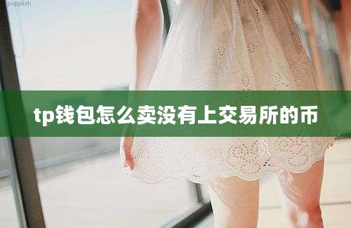 tp钱包怎么卖没有上交易所的币