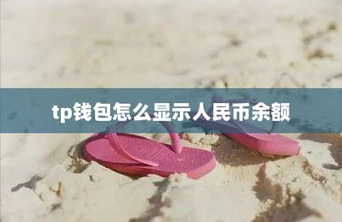 tp钱包怎么显示人民币余额