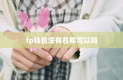 tp钱包没有名称可以吗