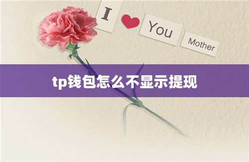 tp钱包怎么不显示提现