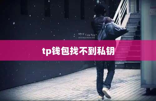 tp钱包找不到私钥
