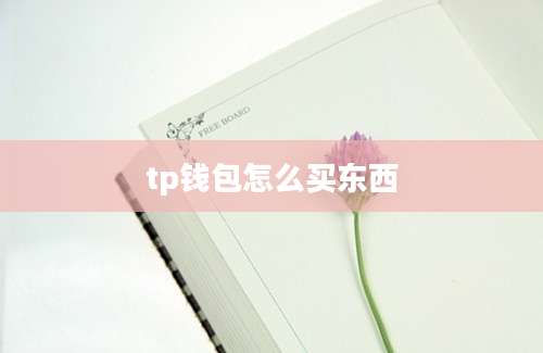tp钱包怎么买东西