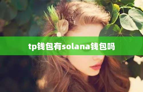 tp钱包有solana钱包吗