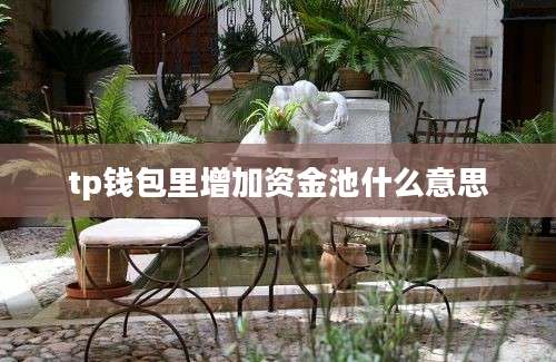 tp钱包里增加资金池什么意思