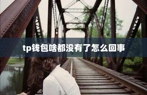 tp钱包啥都没有了怎么回事