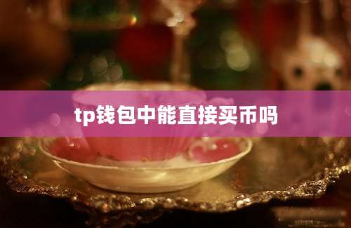 tp钱包中能直接买币吗