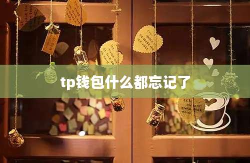 tp钱包什么都忘记了