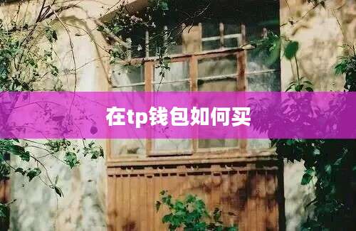 在tp钱包如何买