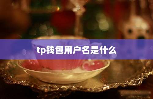 tp钱包用户名是什么